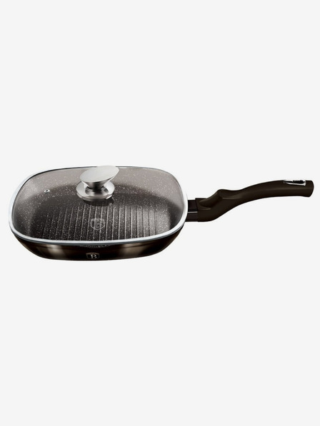 Berlingerhaus Žar ponev s pokrovko 28 cm Shiny Black Collection BERLINGERHAUS