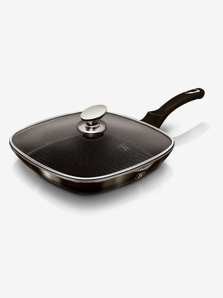 Berlingerhaus Žar ponev s pokrovko 28 cm Shiny Black Collection BERLINGERHAUS