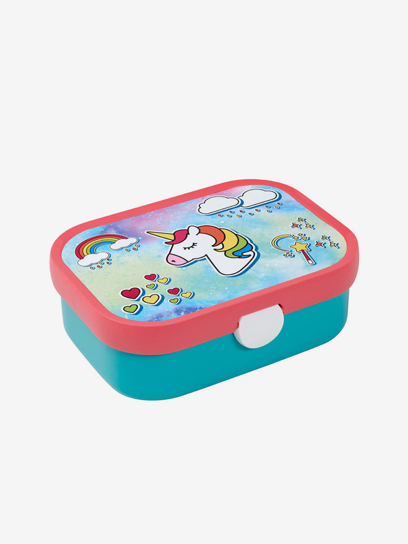 Mepal Mepal Campus Unicorn roza in turkizna škatla za otroško malico