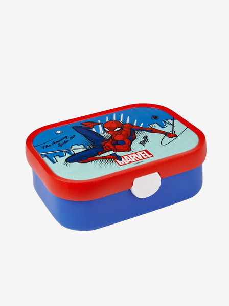Mepal Mepal Campus Spiderman modra in rdeča škatla za prigrizke za otroke