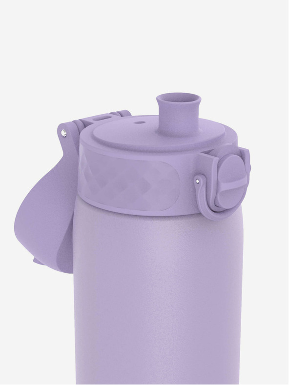 ION8 Svetlo vijolična nerjavna termo steklenica Ion8 Leak Proof (500 ml)