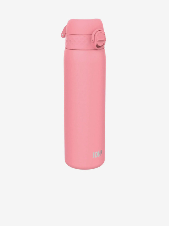 ION8 Rožnata nerjavna termo steklenica Ion8 Leak Proof (500 ml)