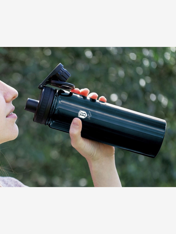 Berlingerhaus Športna nerjavna steklenica 0,54 l BERLINGERHAUS Aquamarine Metallic Line