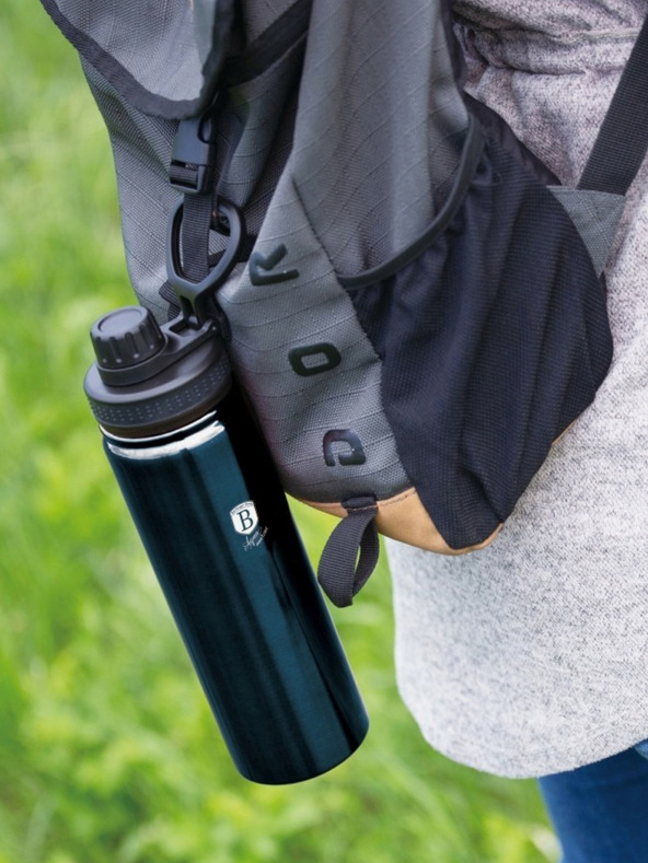 Berlingerhaus Športna nerjavna steklenica 0,54 l BERLINGERHAUS Aquamarine Metallic Line