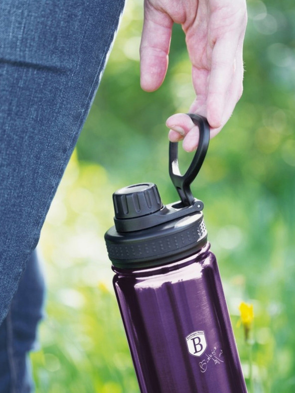 Berlingerhaus Športna steklenica iz nerjavečega jekla 0,54 l BERLINGERHAUS Purple Metallic Line