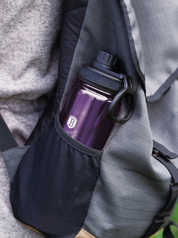 Berlingerhaus Športna steklenica iz nerjavečega jekla 0,54 l BERLINGERHAUS Purple Metallic Line