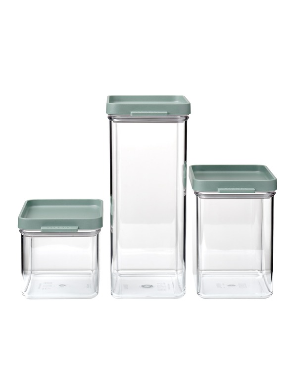 Mepal Mepal Set posod za živila Omnia Nordic Sage 3 kosi