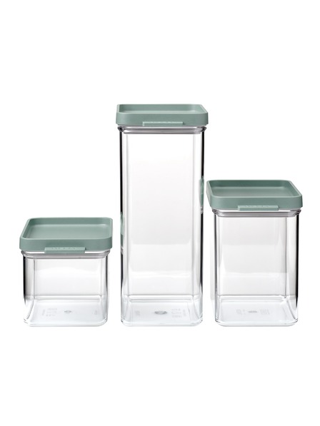 Mepal Mepal Set posod za živila Omnia Nordic Sage 3 kosi