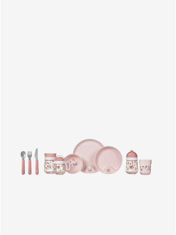 Mepal Rožnat otroški vadbeni krožnik Mepal Mio