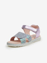 Richter Zeleni in vijolični dekliški kovinski sandali Richter