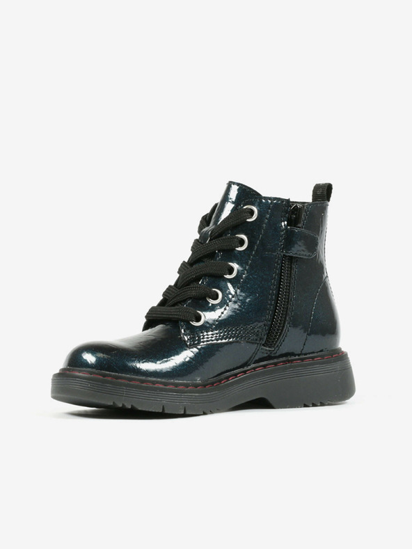 Richter Temno modri dekliški gležnjarji z bleščicami Richter