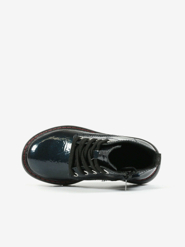 Richter Temno modri dekliški gležnjarji z bleščicami Richter