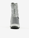 Richter Dekliški snežni škornji z detajli iz semiša v srebrni barvi Richter