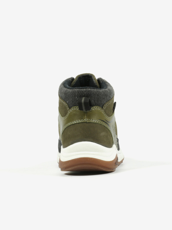 Richter Zeleni fantovski gležnjarji iz usnja zimski škornji Richter