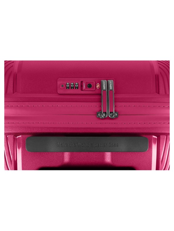 IMPACKT Potovalni kovček IMPACKT IP1 L Flora pink