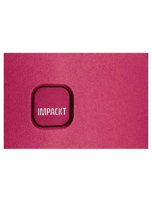 IMPACKT Potovalni kovček IMPACKT IP1 L Flora pink