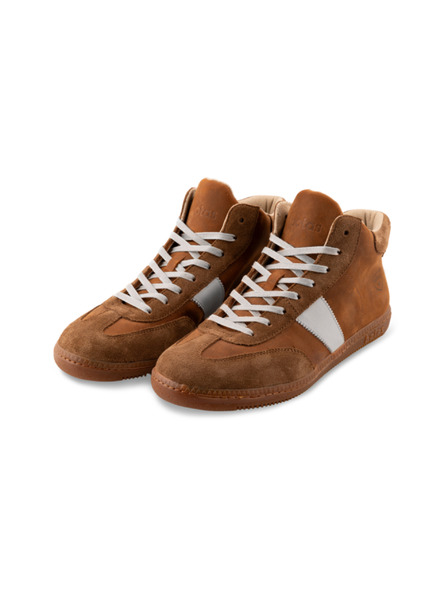 BOTAS *** Moški usnjeni čevlji / superge rjavi BOTAS