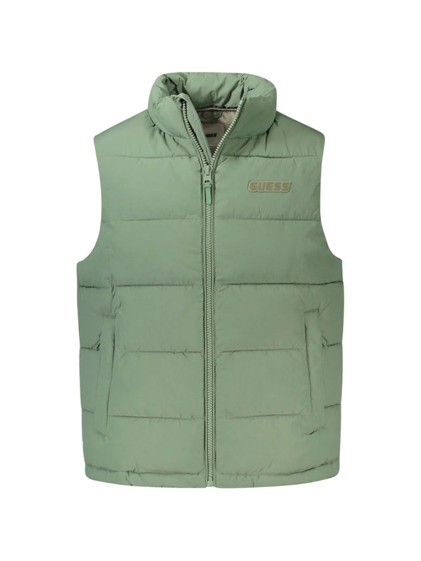 Guess Jeans Moški zeleni prešiti brezrokavnik Rohan Guess jeans