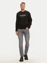 Guess Jeans Moška črna jopica Guess Box Cn Sweatshirt