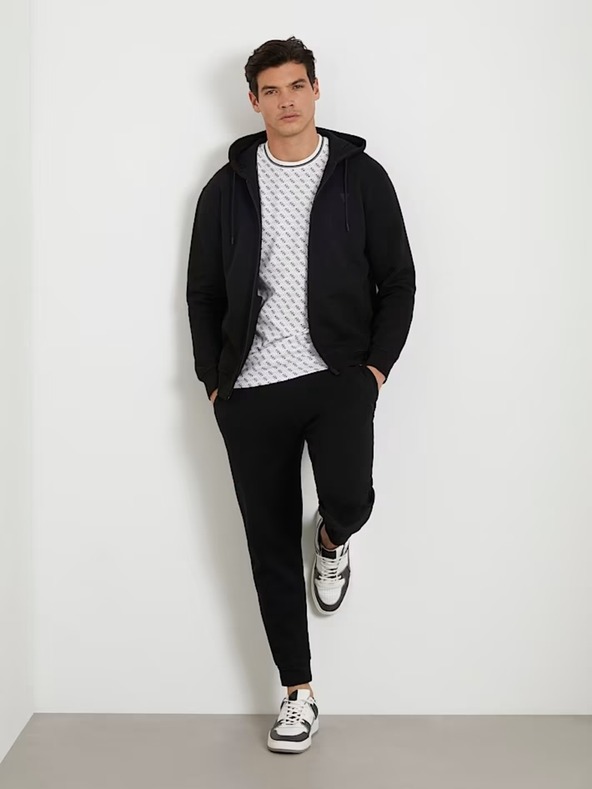 Guess Jeans Moška črna jopica K9V31 Guess Jeans