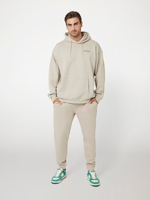 Guess Jeans Moška siva jopica Guess Hooded Sweatshirt