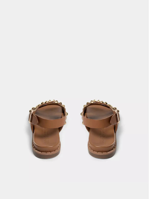 Sofie Schnoor Rjave ženske usnjene sandale Sofie Schnoor