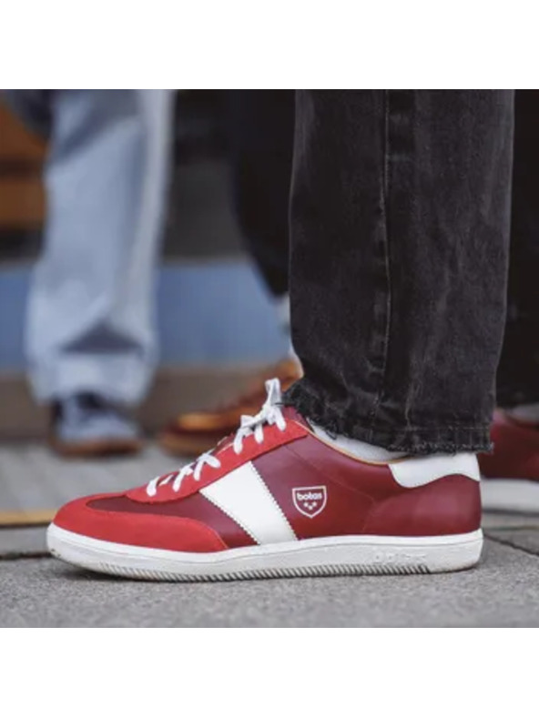 BOTAS *** Ženske usnjene superge / čevlji rdeči Botas Iconic