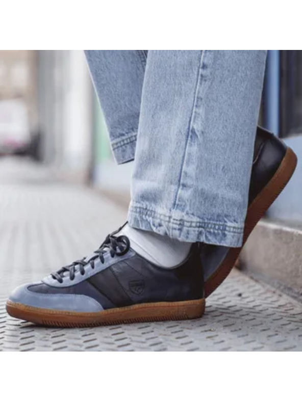 BOTAS *** Ženske usnjene superge / čevlji modri Botas Iconic