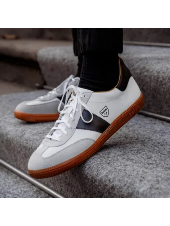 BOTAS *** Ženske usnjene superge / čevlji belo-sivo-črni Botas Iconic Shadow