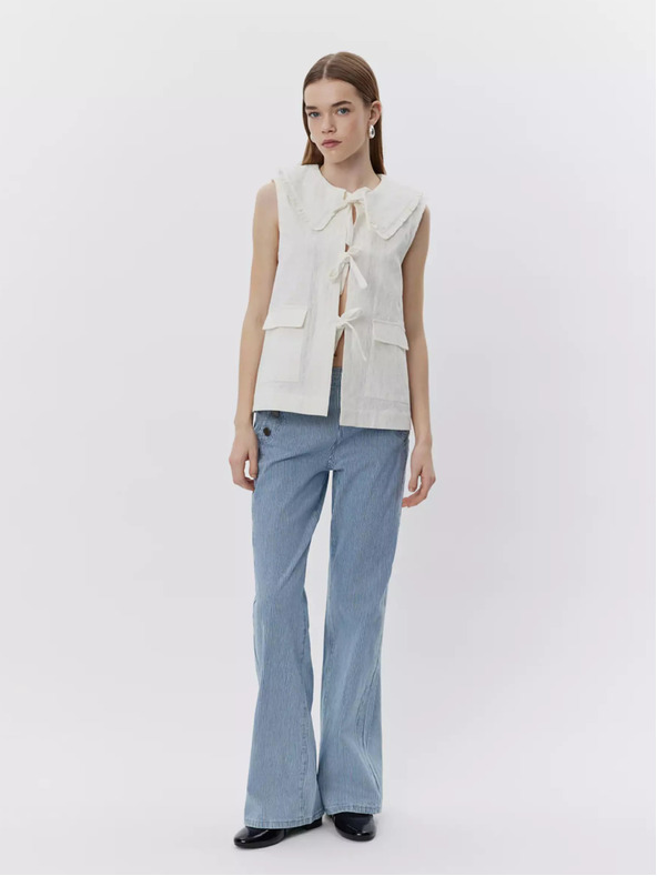 Sofie Schnoor Bela ženska jopica Sofie Schnoor