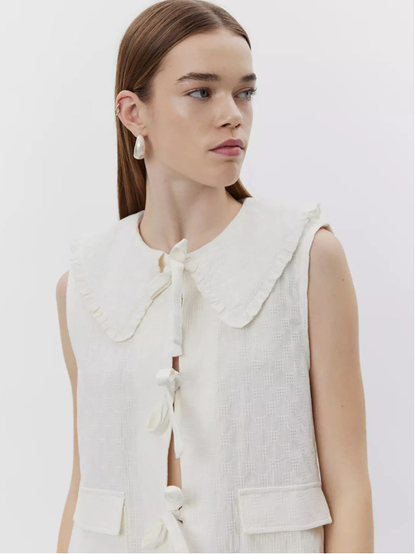 Sofie Schnoor Bela ženska jopica Sofie Schnoor