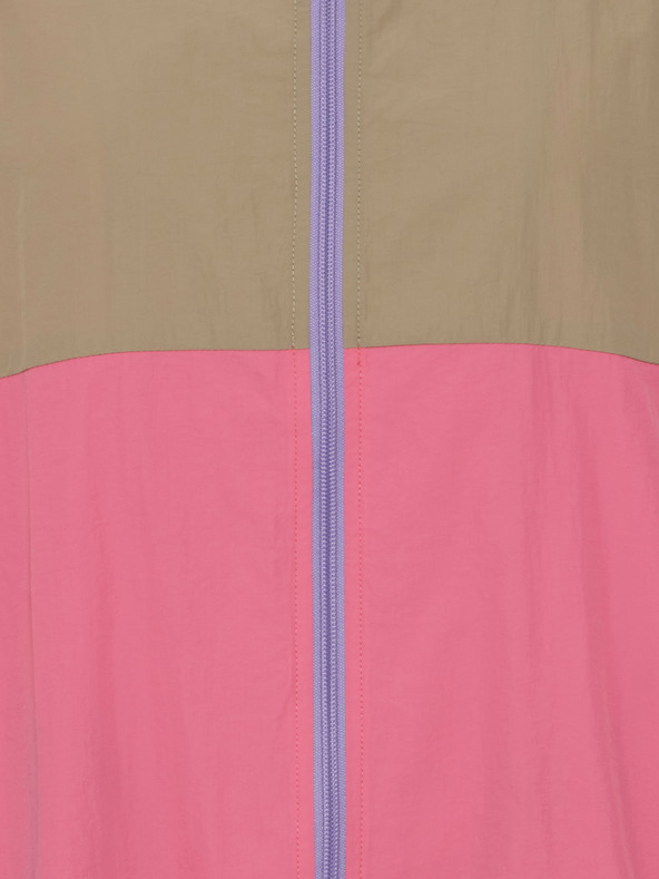 The Jogg Concept Bež in rožnata ženska lahka jakna The Jogg Concept