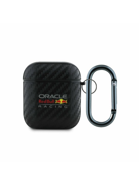 Oracle Red Bull Racing Red Bull PU karbonsko ohišje za AirPods 1/2 črno