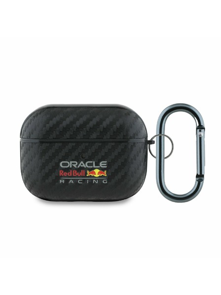 Oracle Red Bull Racing Red Bull PU karbonska torbica za AirPods Pro črna