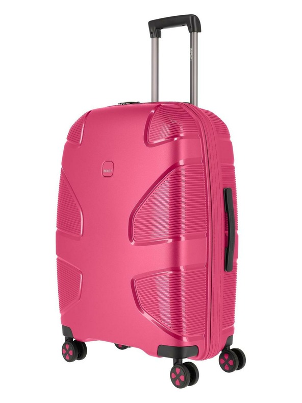 IMPACKT Potovalni kovček IMPACKT IP1 M Flora pink