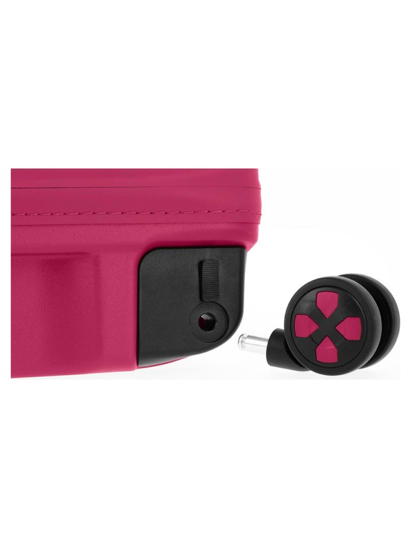 IMPACKT Potovalni kovček IMPACKT IP1 M Flora pink