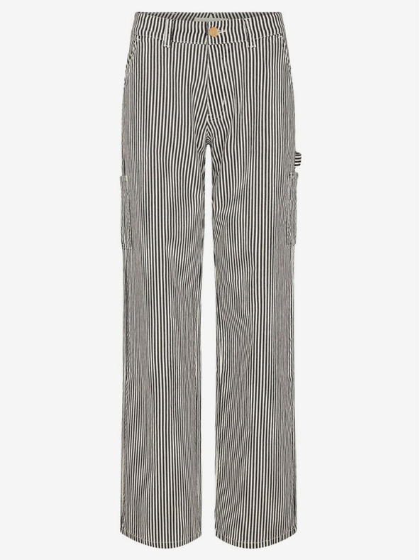 Sofie Schnoor Bele in črne črtaste ženske hlače Sofie Schnoor