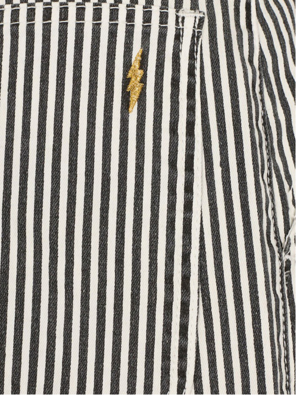 Sofie Schnoor Bele in črne črtaste ženske hlače Sofie Schnoor