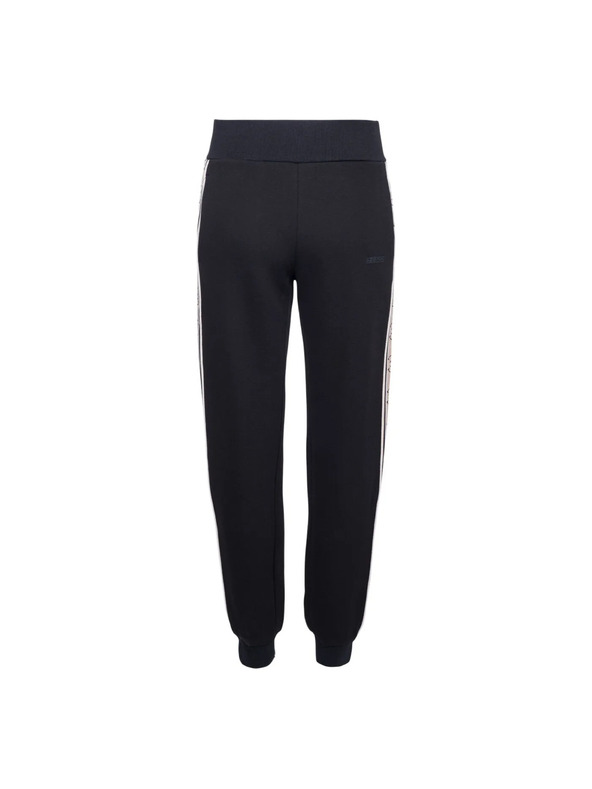 Guess Jeans Moške črne jogger hlače Guess jeans
