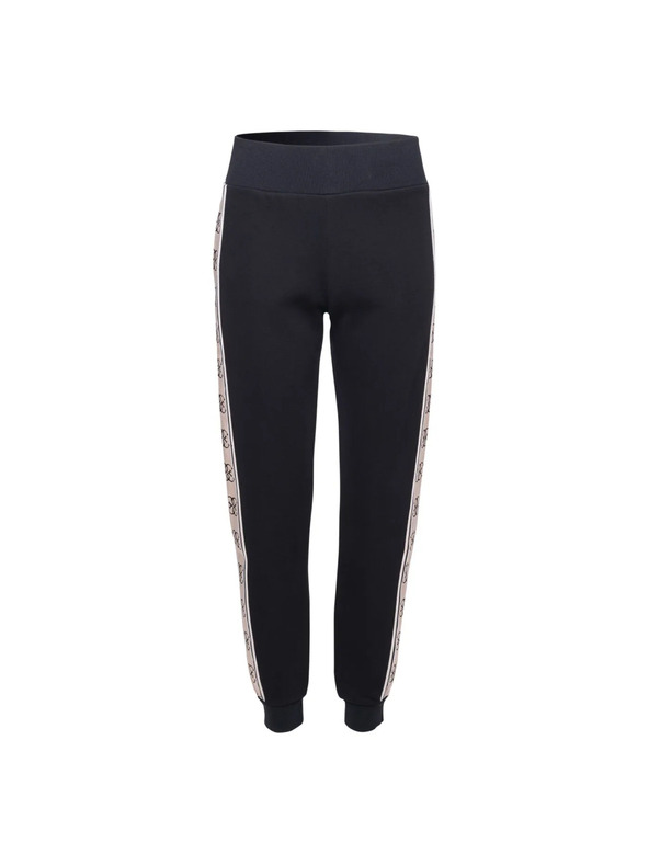 Guess Jeans Moške črne jogger hlače Guess jeans