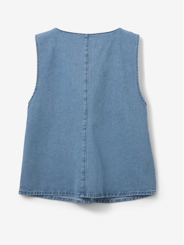 Sofie Schnoor Modra ženska majica iz džinsa Sofie Schnoor