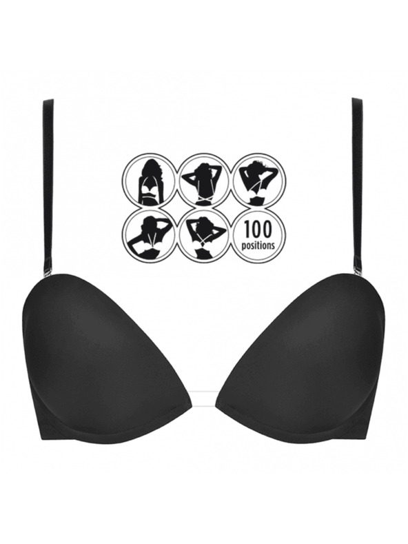 Wonderbra Črna ženska majica Wonderbra MULTIWAY BRA