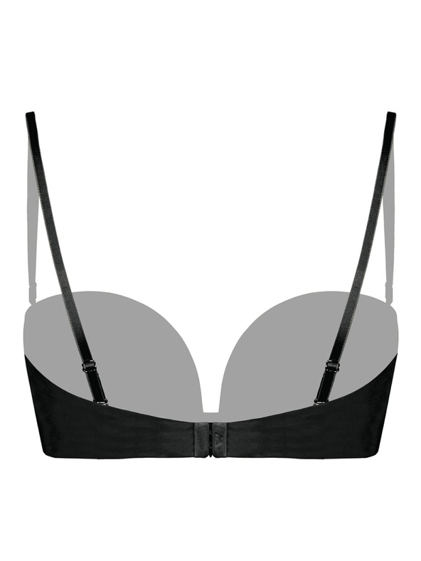 Wonderbra Črna ženska majica Wonderbra MULTIWAY BRA