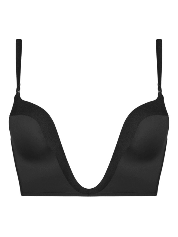 Wonderbra Črn ženski nedrček Wonderbra ULTIMATE PLUNGE