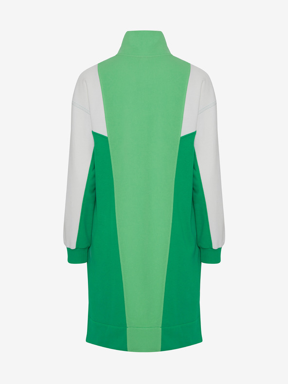 The Jogg Concept Zelena ženska puloverska obleka The Jogg Concept