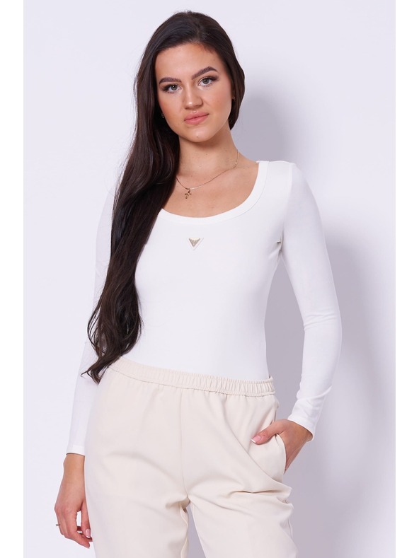 Guess Jeans Ženska bela body majica 1314 Guess jeans