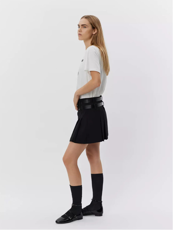 Sofie Schnoor Bela ženska majica Sofie Schnoor