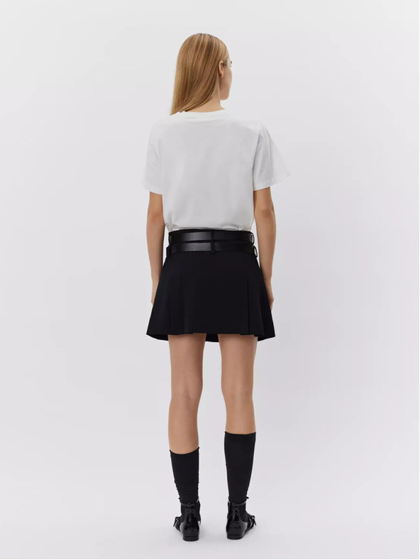 Sofie Schnoor Bela ženska majica Sofie Schnoor