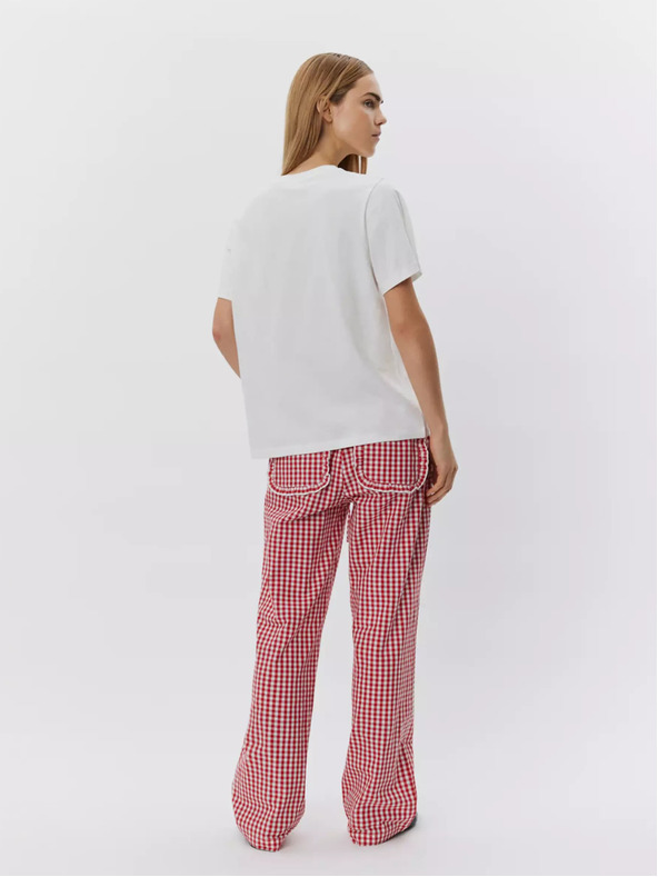 Sofie Schnoor Bela ženska majica Sofie Schnoor