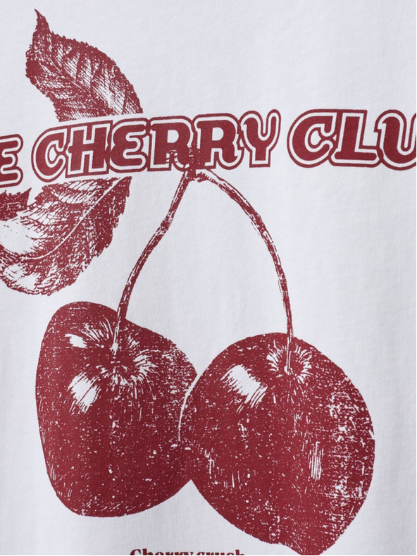 Sofie Schnoor Bela ženska majica Sofie Schnoor